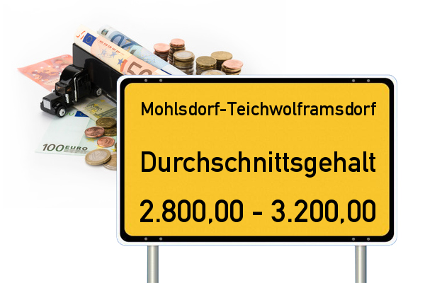 Mohlsdorf-Teichwolframsdorf Durchschnittseinkommen Lohn LKW Fahrer
