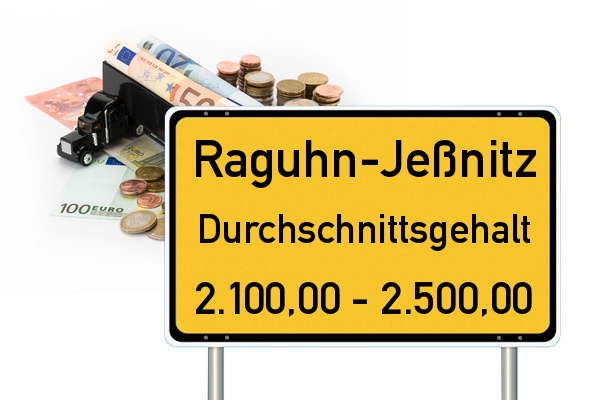 Raguhn-Jeßnitz Durchschnittsgehalt LKW Fahrer Verdienst