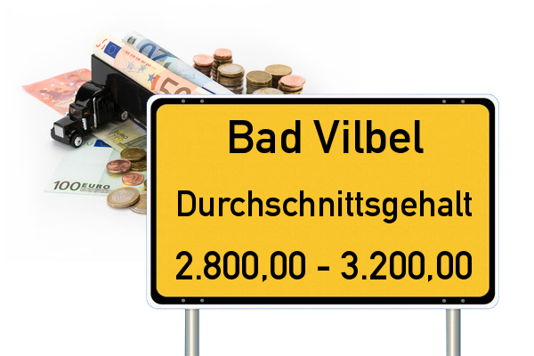 Bad Vilbel Durchschnittsgehalt LKW Fahrer Lohn