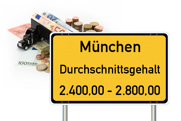 München Durchschnittseinkommen Lohn LKW Fahrer