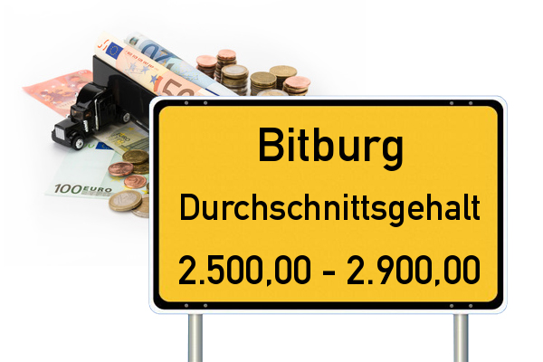 Bitburg Durchschnittseinkommen Gehalt Kraftfahrer