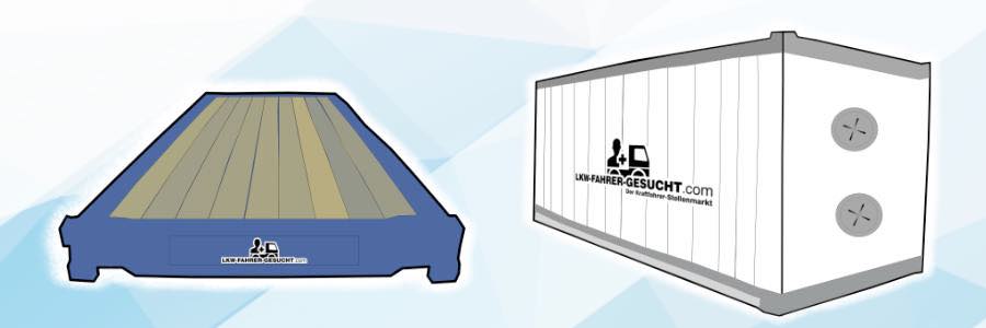 Plattform-Container für übergroße Ladungen. Isoliercontainer mit Kühl- sowie Wäremeschutz.